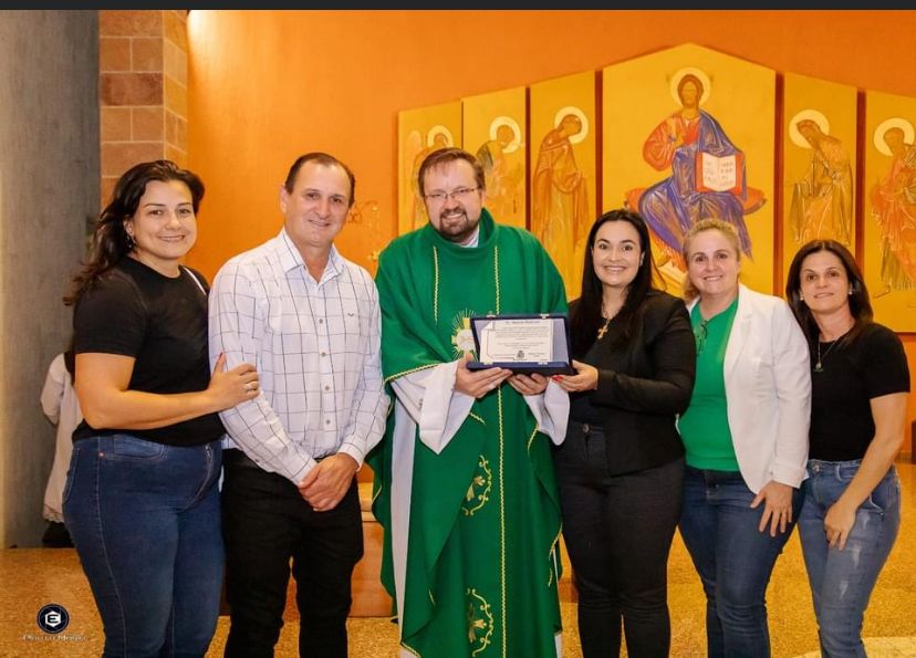 Governo Municipal participa da Missa de Ação de Graças e despedida do padre Marcos Bialozor