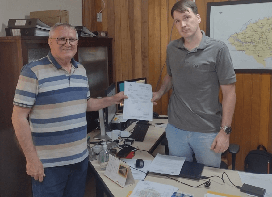 Governo Municipal solicita ação do DAER para garantir segurança do tráfego  nos acessos do município