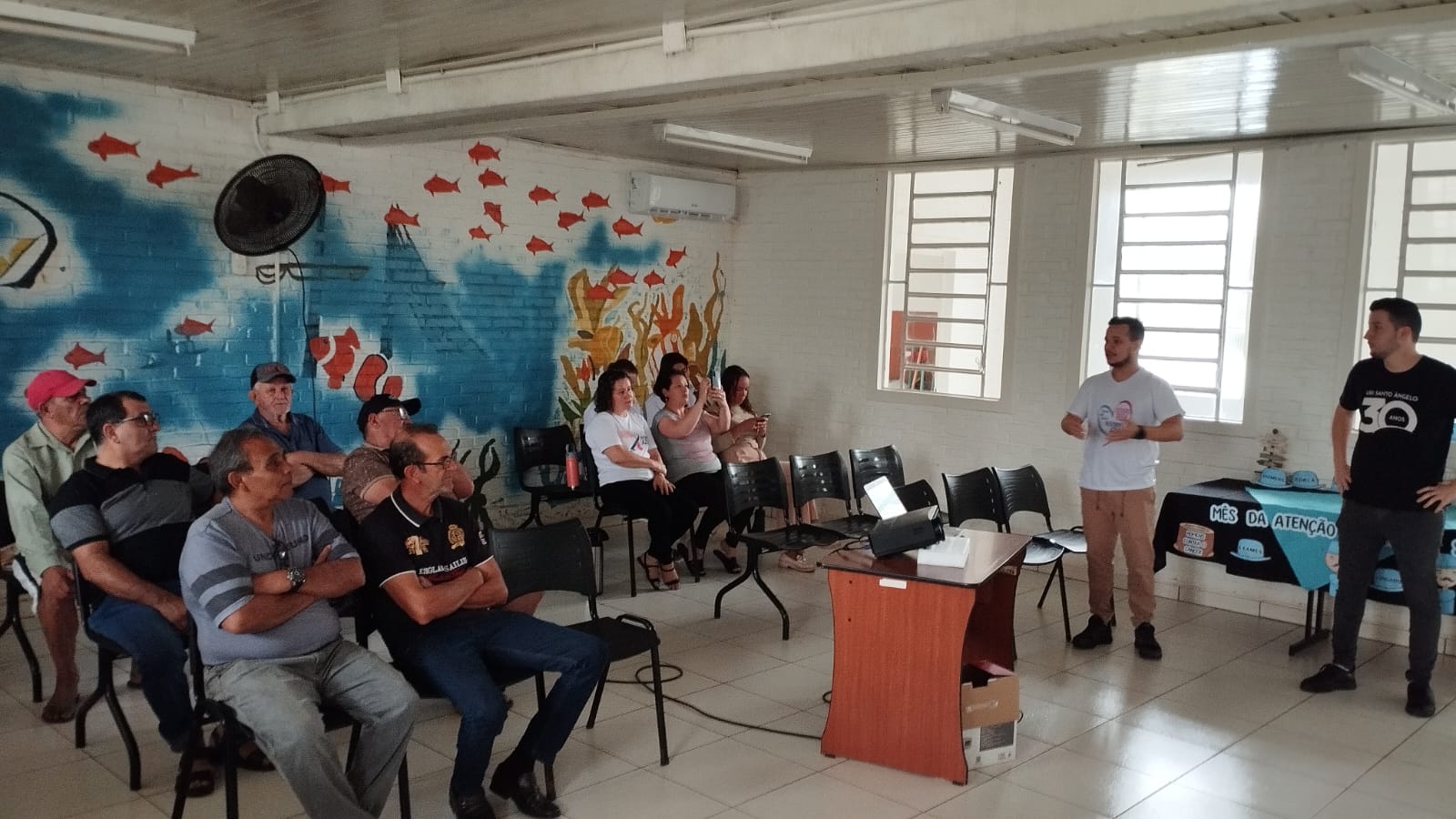 Secretaria Municipal de Saúde promove palestra alusiva ao Novembro Azul