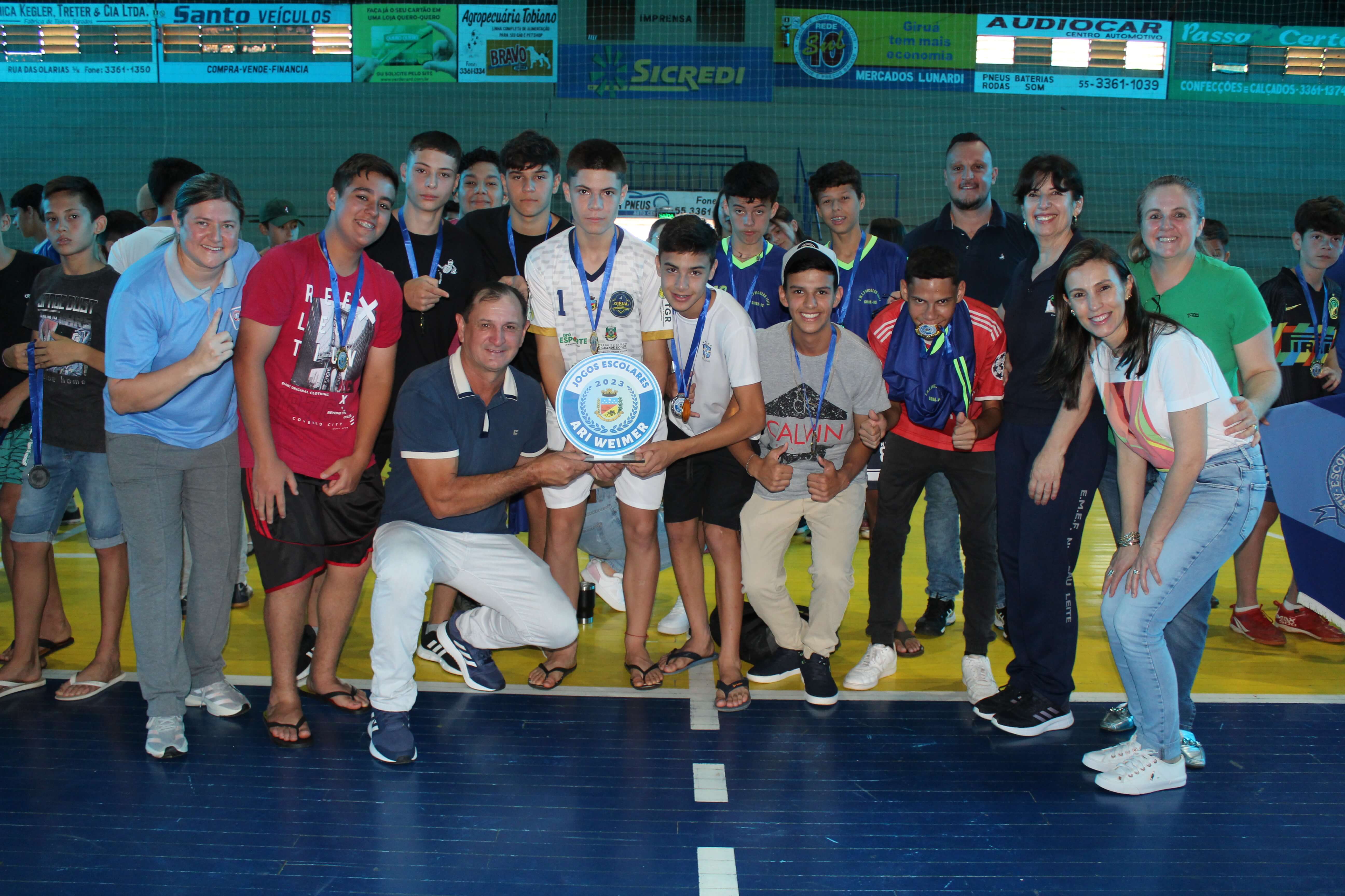 Segunda edição dos Jogos Ari Weimer realiza entrega da premiação aos participantes