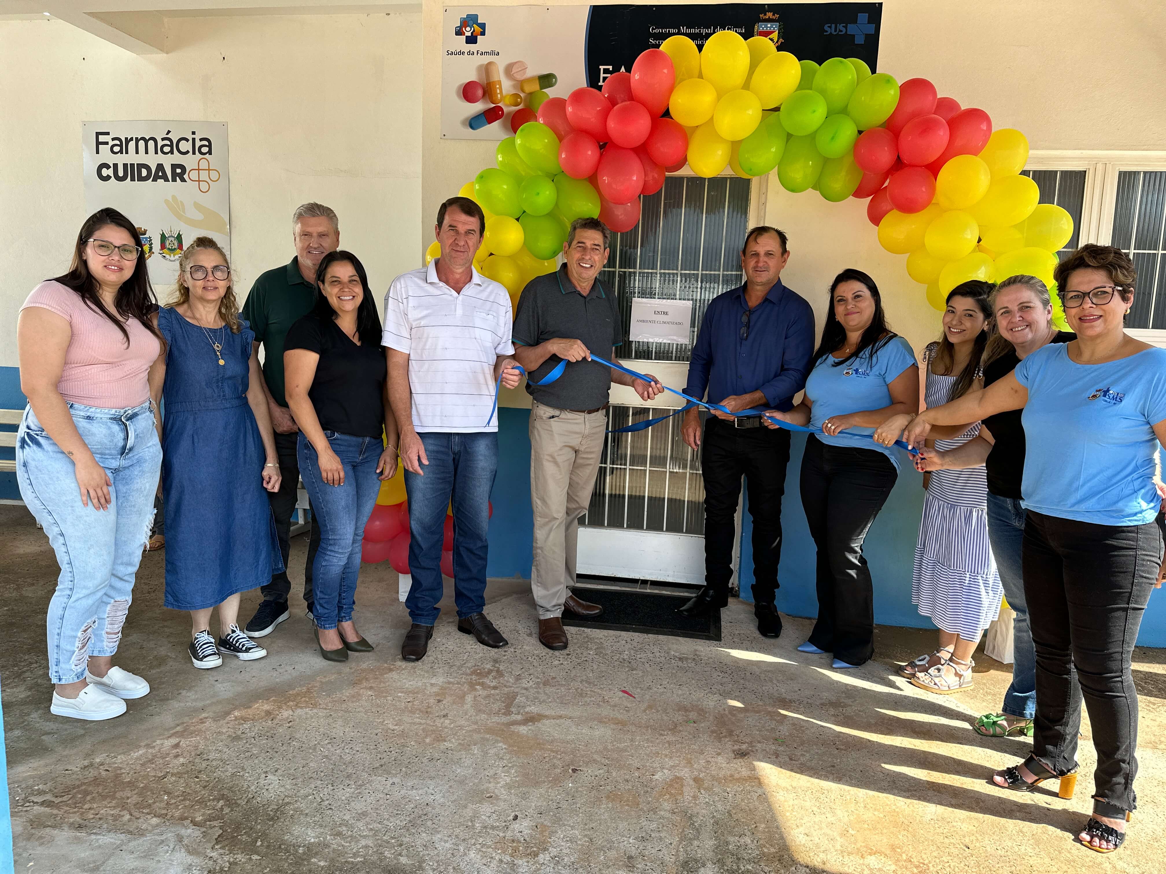 Inaugurada as novas instalações da Farmácia Central