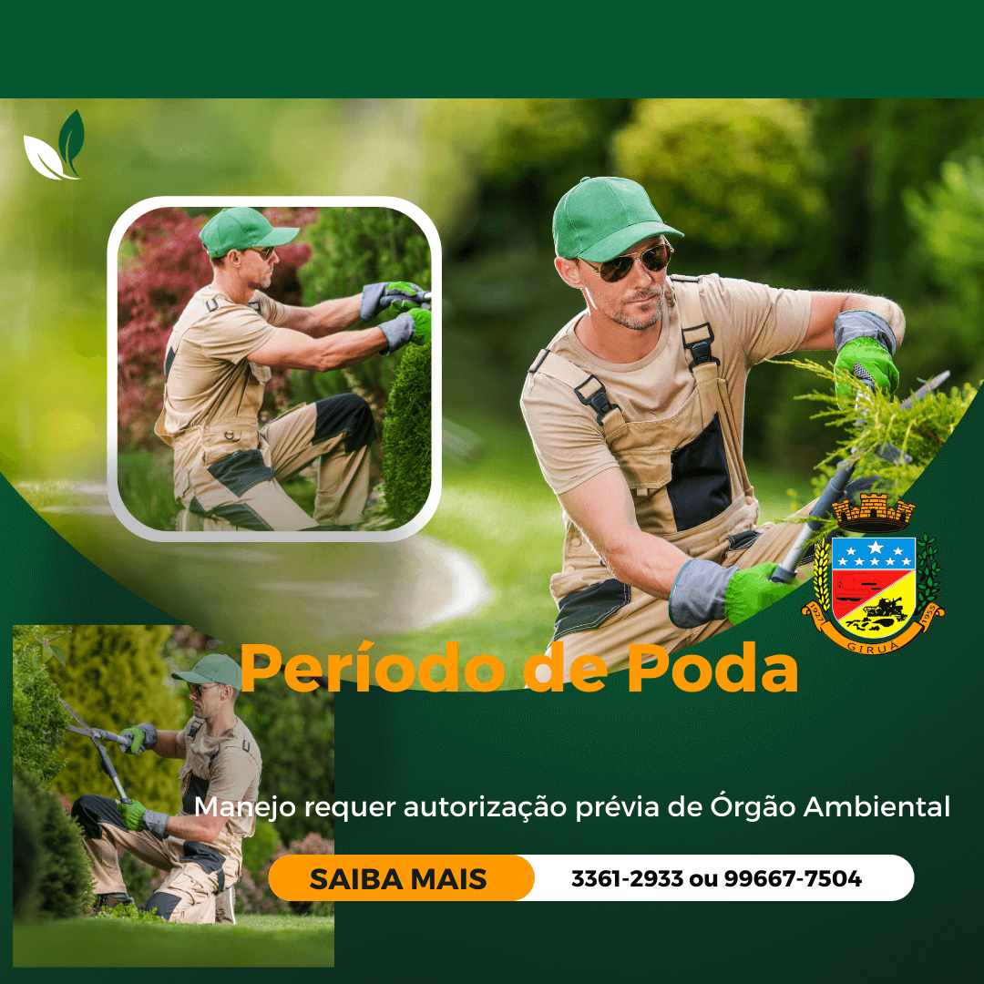 <p align="center"><strong>Realiza&ccedil;&atilde;o de podas na arboriza&ccedil;&atilde;o requer autoriza&ccedil;&atilde;o de &oacute;rg&atilde;o ambiental </strong></p>
<p align="center">&nbsp;</p>