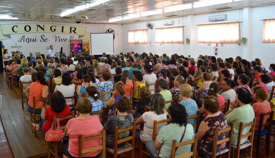 Encontro Regional de Mulheres reúne grande público na sede do Congir