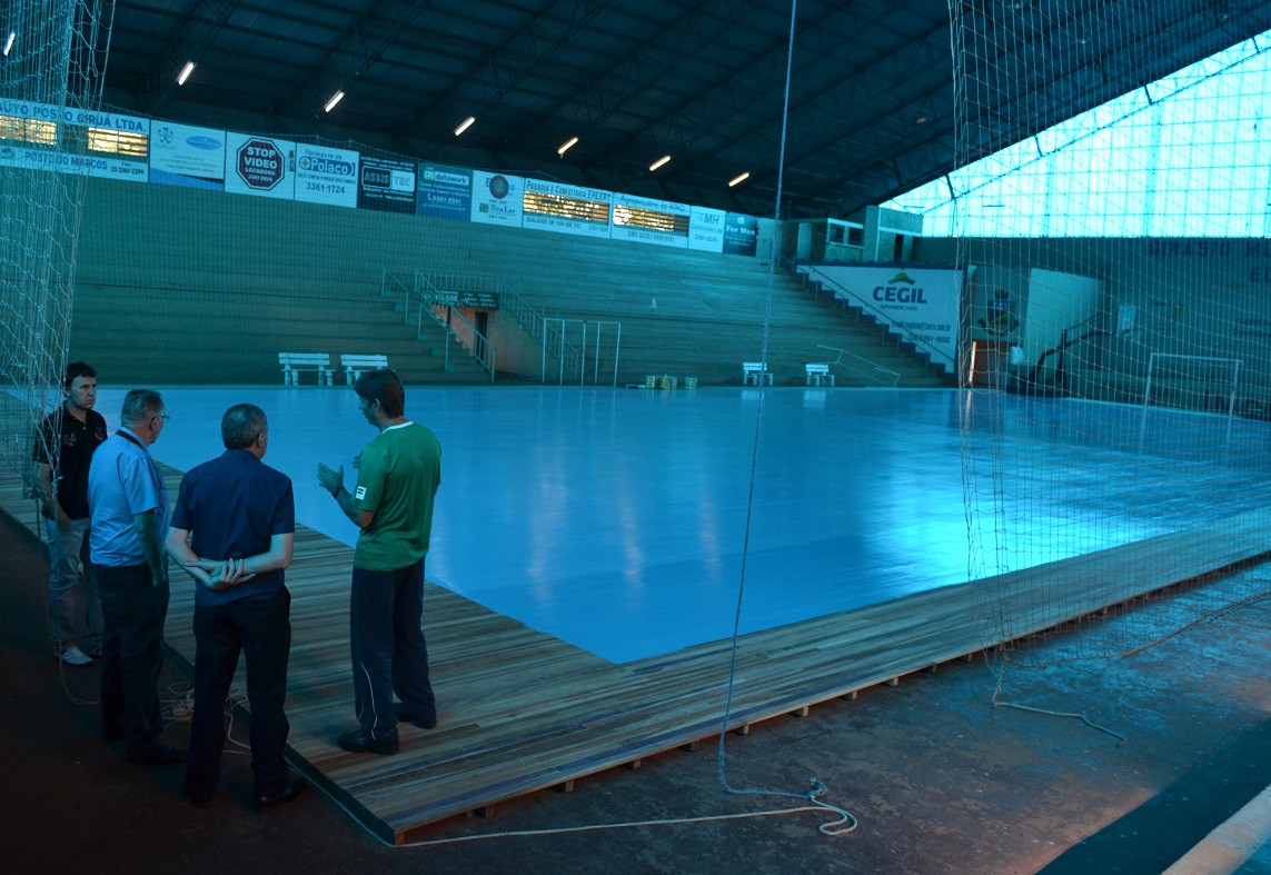 Preparativos finais para a Taça Nacional de Futsal movimentam o município