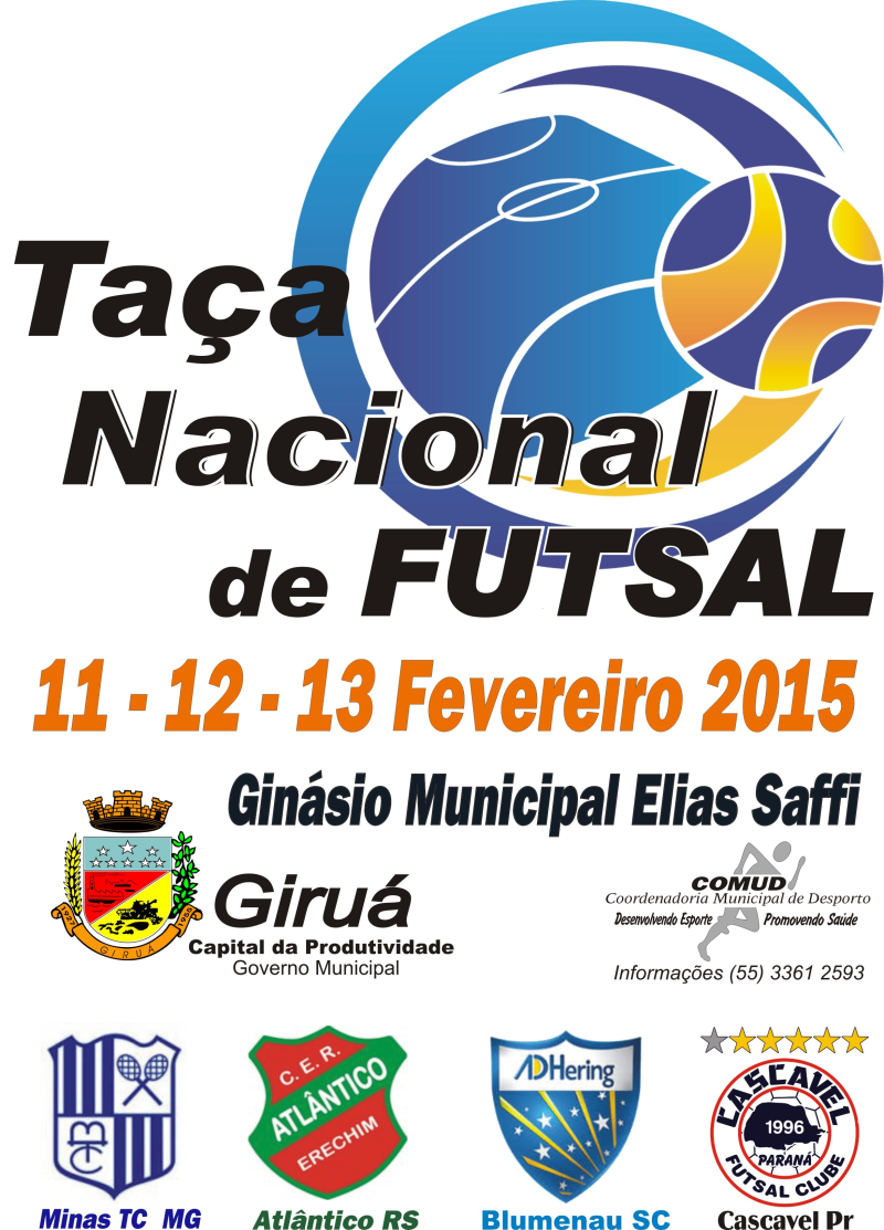 Taça Nacional de Futsal - Programação