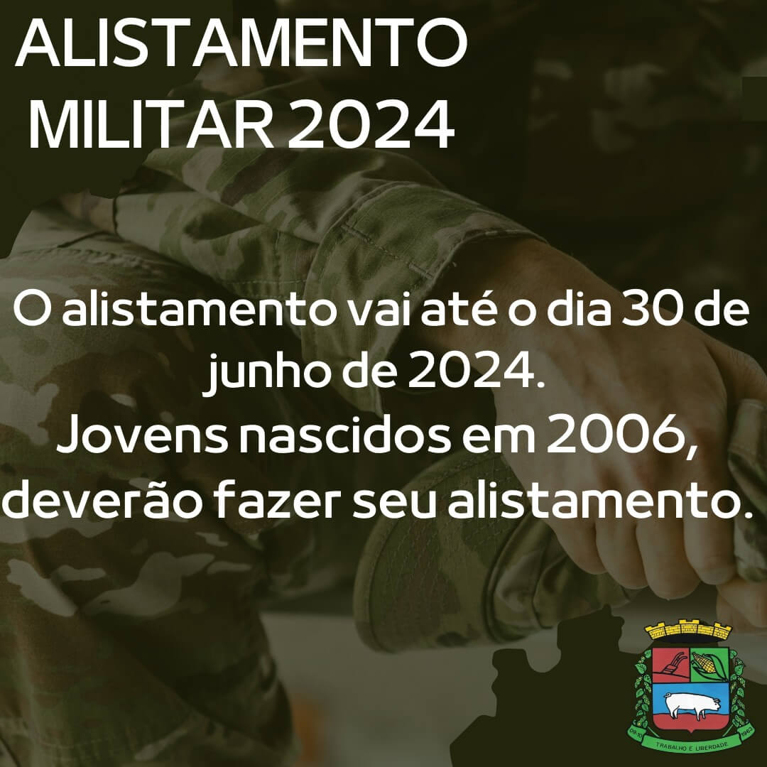 <p>ALISTAMENTO MILITAR</p>