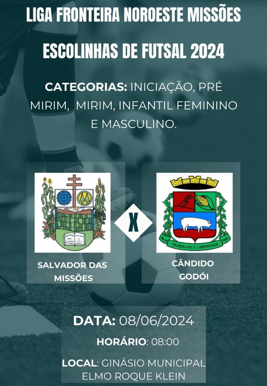 <p>LIGA FRONTEIRA NOROESTE MISS&Otilde;ES DE ESCOLINHAS DE FUTSAL</p>