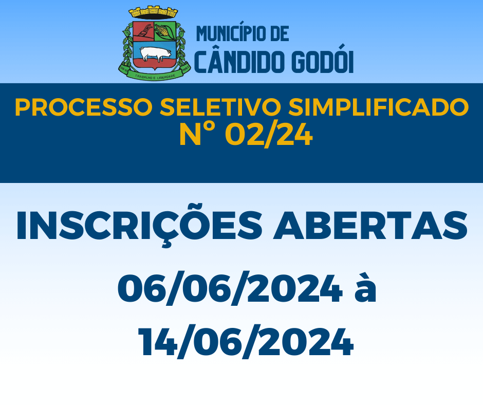 <p>Processo Seletivo &ndash; T&eacute;cnico Enfermagem Socorrista e Motorista Socorrista</p>