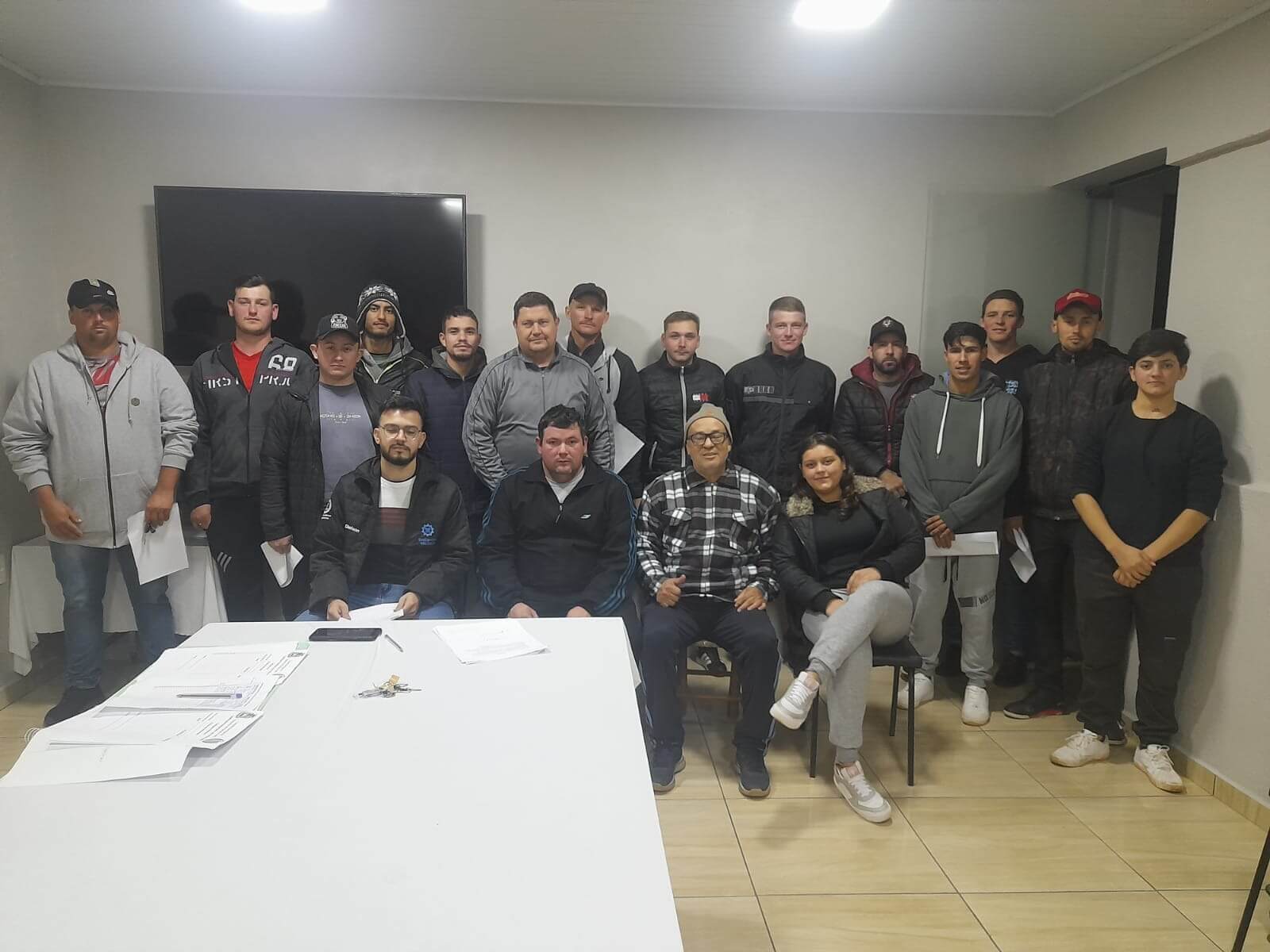 <p>CAMPEONATO MUNICIPAL DE FUTSAL</p>
<p>1&ordf; REUNI&Atilde;O COM REPRESENTANTES DE EQUIPES</p>