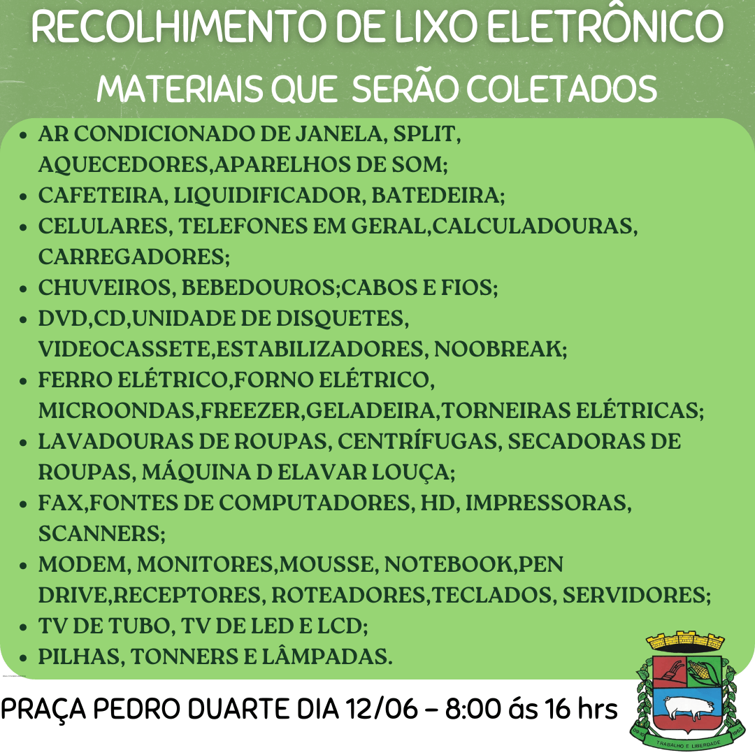 <p>LIXO ELETR&Ocirc;NICO</p>