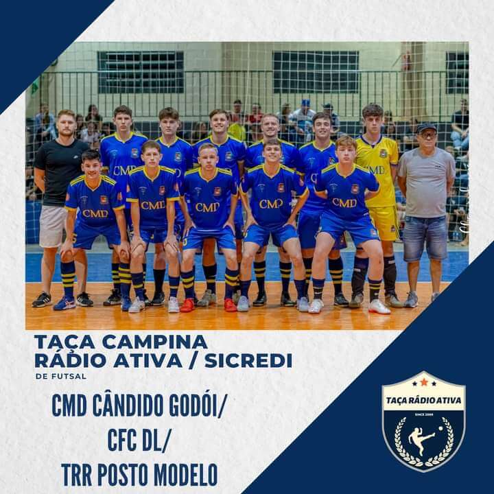 <p>TA&Ccedil;A CAMPINA - R&Aacute;DIO ATIVA/SICREDI DE FUTSAL 2024</p>