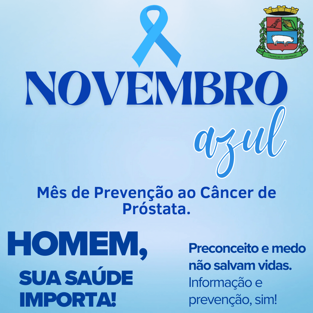 <p>NOVEMBRO AZUL</p>
