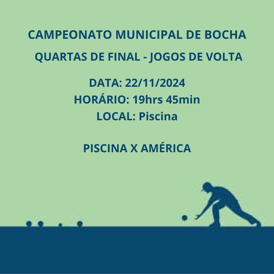<p>CAMPEONATO MUNICIPAL DE BOCHA 2024</p>