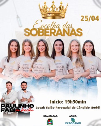 <p>BAILE DA ESCOLHA DAS SOBERANAS 2026</p>