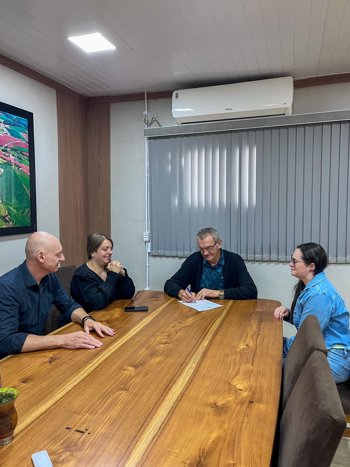 posse da nova servidora efetiva Aline Rohrig Steinmetz