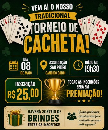 TORNEIO DE CACHETA!