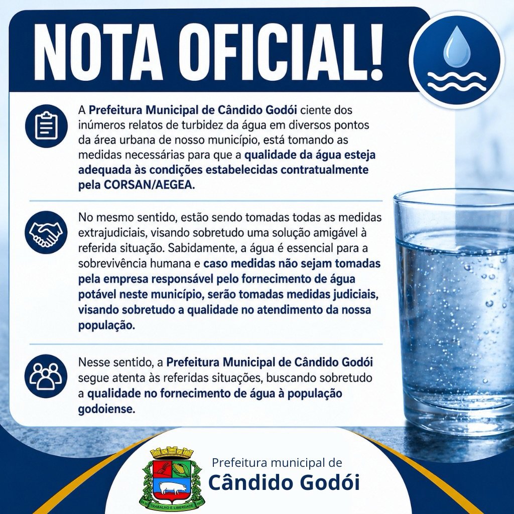 NOTA OFICIAL!