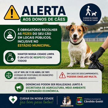 Manter nossa cidade limpa &eacute; um dever de todos