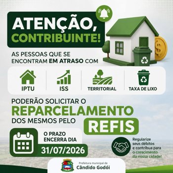 IPTU, ISS, Territorial e Taxa de Lixo
