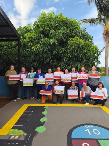 grupo de volunt&aacute;rias ARTECANDI
