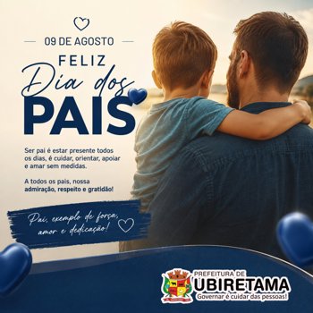 Feliz dia dos Pais!