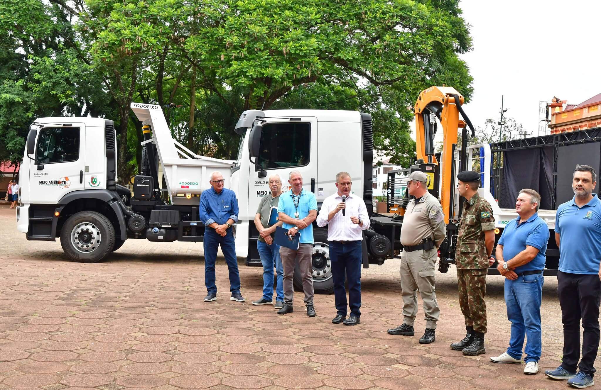 Governo Municipal cumpre nova etapa da ampliação do parque de máquinas