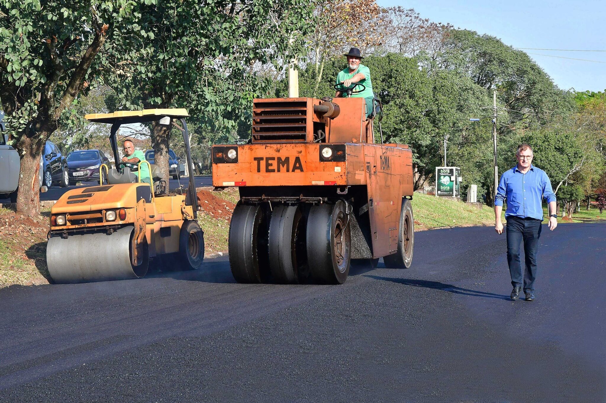 Jardim Sabo recebe investimentos em asfalto