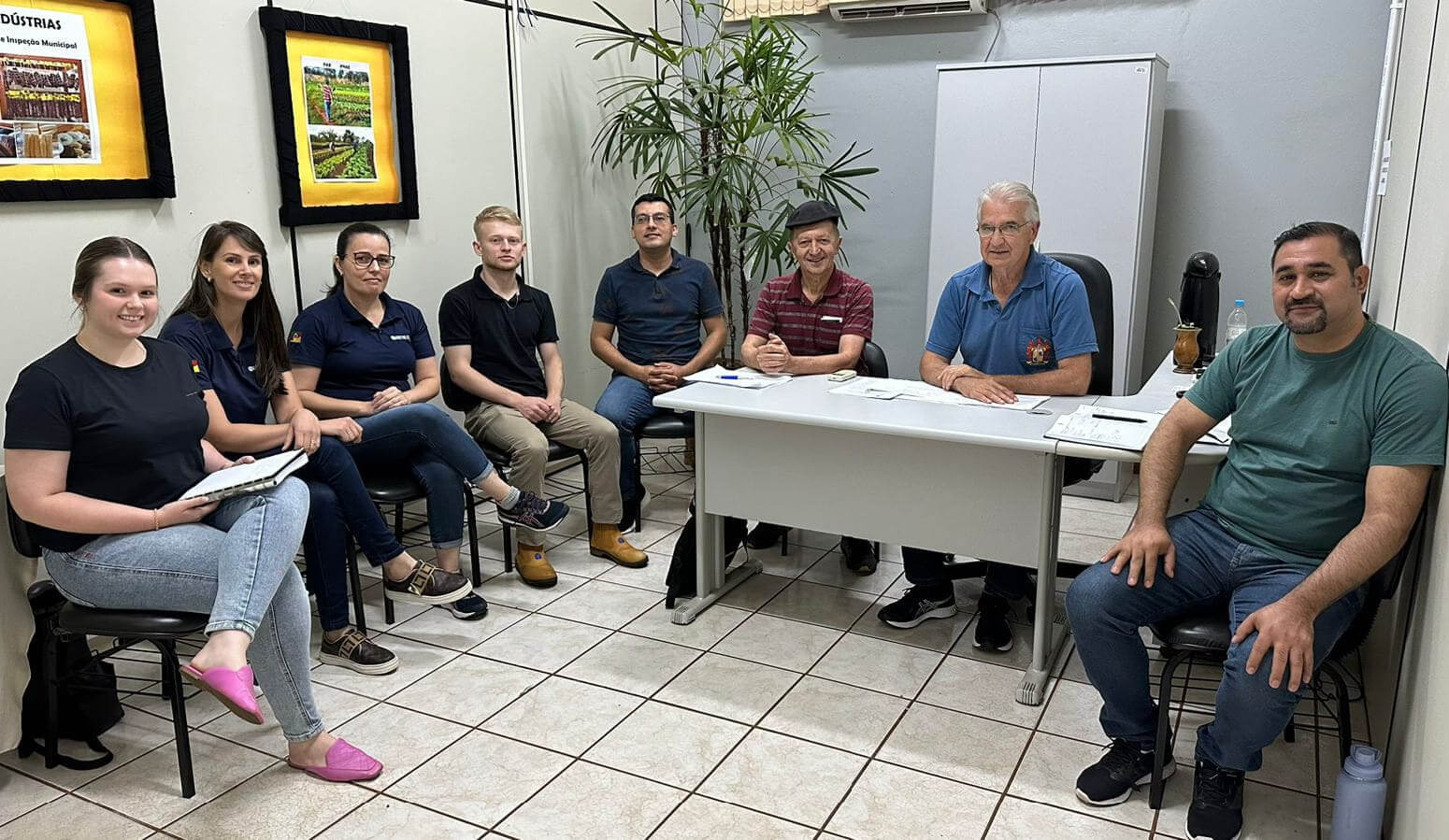 Reunião com associações de produtores