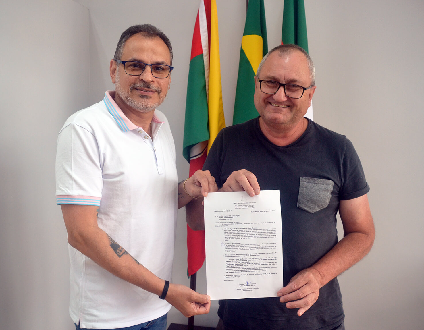 Demandas ao Executivo