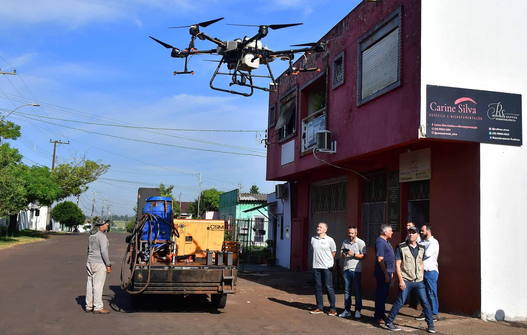 Vigilância Ambiental inova com uso de drone para ações de combate à dengue