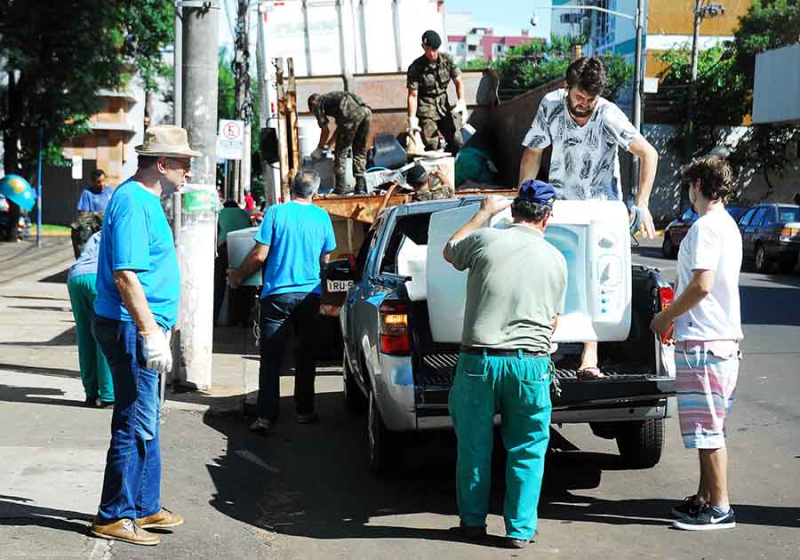 Sábado é dia de recolhimento de lixo eletrônico