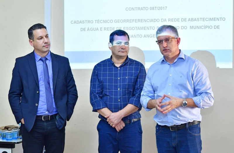 CORSAN apresenta planta digital das redes de água e esgoto de Santo Ângelo