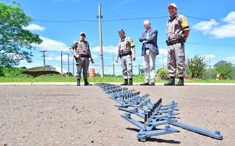 FENAMILHO repassa equipamento ao Pelotão Rodoviário de Santo Ângelo