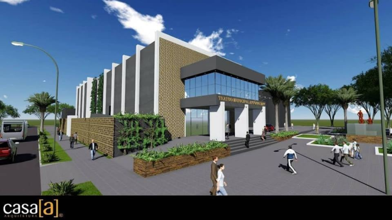 Município e órgãos fiscalizadores suspendem atividades no Teatro Antonio Sepp