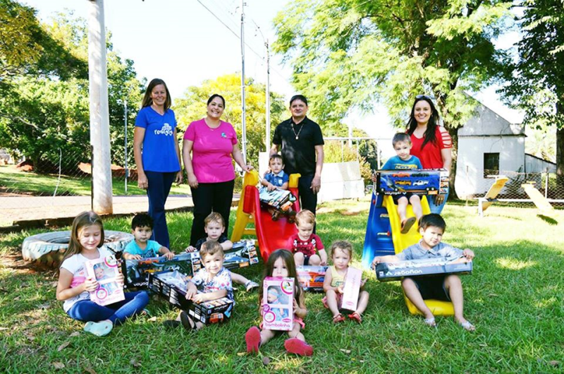 SMEd repassa brinquedos à Pré-Escola do Distrito Buriti