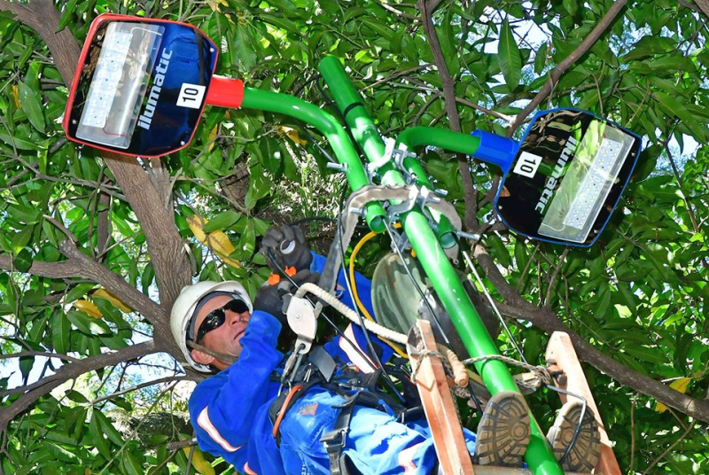 Centro Histórico de Santo Ângelo recebe iluminação led