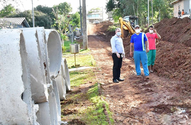 Nova rede pluvial resolverá problema de décadas na Rua Santa Inês