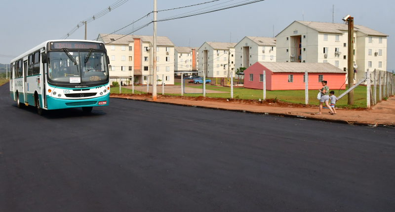 Prefeitura complementa asfaltamento no Bairro Pilau