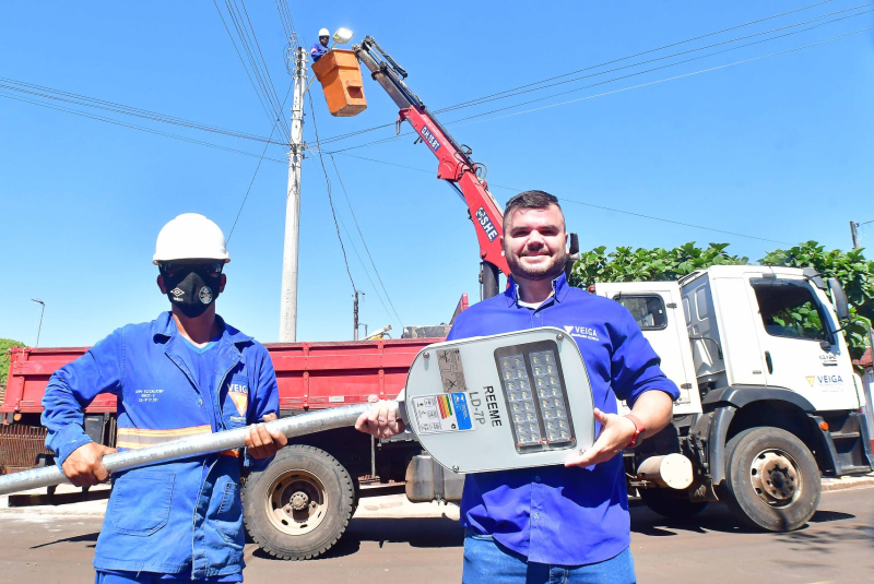 Programa de Modernização da Iluminação substitui quase três mil luminárias
