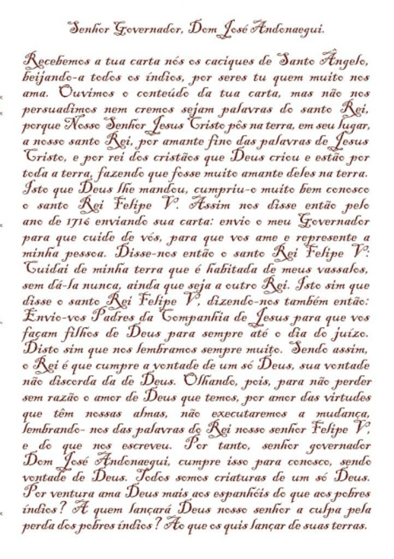 309 ANOS DA REDUÇÃO DE SANTO ÂNGELO: museu inova com comemoração virtual