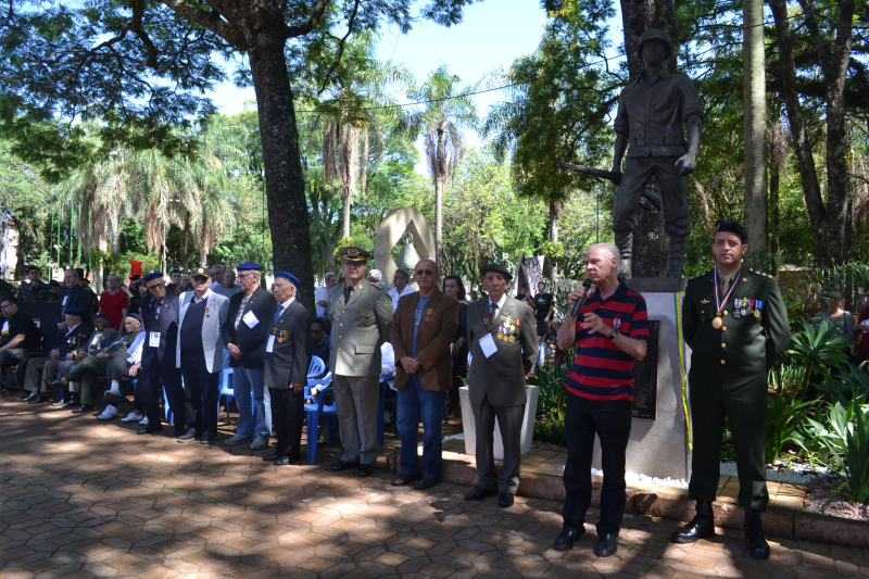 Monumento ao Expedicionário é reinaugurado