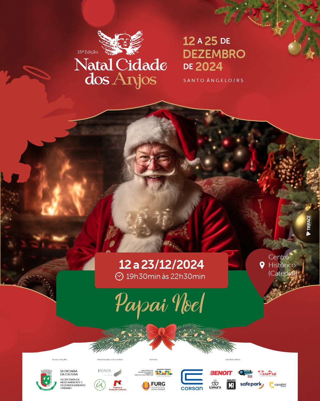 Confira as atrações do Natal de Luz.