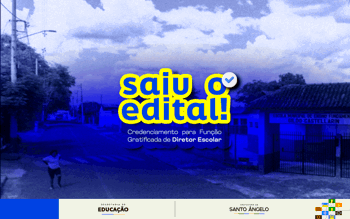 <p>Secretaria de Educa&ccedil;&atilde;o abre edital de credenciamento para Fun&ccedil;&atilde;o Gratificada de Diretor Escolar</p>