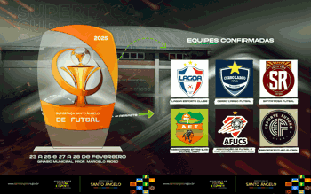 <p>Conhe&ccedil;a as equipes confirmadas na 1&ordf; edi&ccedil;&atilde;o da Superta&ccedil;a Santo &Acirc;ngelo de Futsal</p>