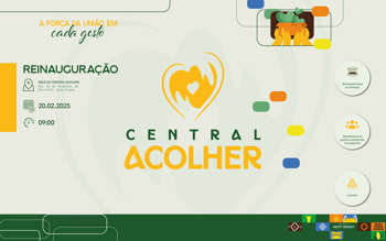 <p>Central Acolher ser&aacute; reinaugurada na pr&oacute;xima quinta-feira</p>
