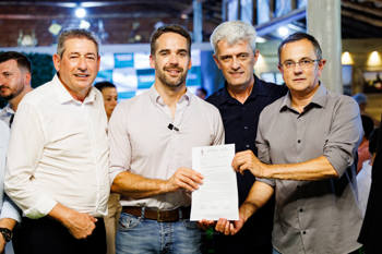 <p>Prefeitos de Santo &Acirc;ngelo, Giru&aacute; e Santa Rosa solicitam apoio do Estado para duplica&ccedil;&atilde;o da ERS-344</p>