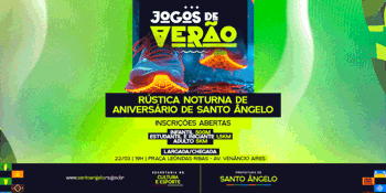 <p>Inscri&ccedil;&otilde;es abertas para a R&uacute;stica Noturna de Anivers&aacute;rio de Santo &Acirc;ngelo</p>