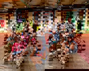 <p>Escola municipal de Santo &Acirc;ngelo recebe homenagem do Programa Educando para a Vida</p>