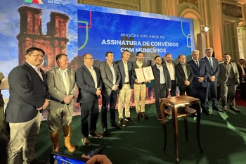 <p data-pm-slice="0 0 []">Lan&ccedil;amento dos 400 Anos das Miss&otilde;es &eacute; marcado por an&uacute;ncio de investimentos hist&oacute;ricos em Santo &Acirc;ngelo</p>