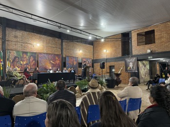 <p>33&ordf; Semana Cultural de Santo &Acirc;ngelo &eacute; aberta oficialmente; programa&ccedil;&atilde;o segue at&eacute; 20 de agosto&nbsp;</p>